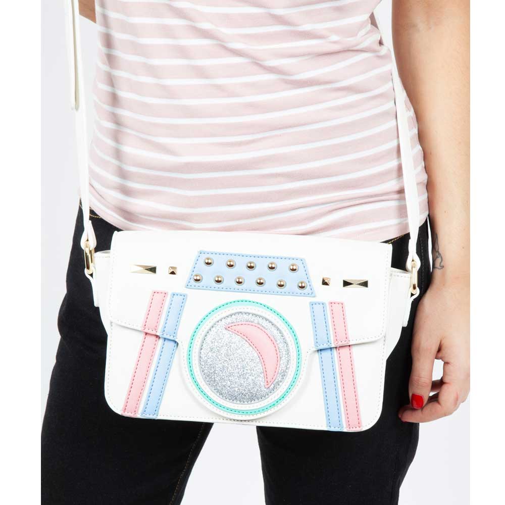 Voodoo Vixen - Patsy Paparazzi Shoulder bag - White